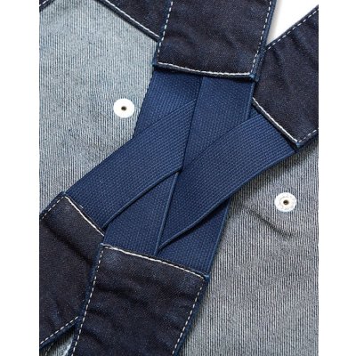 編み込み式のゴム製サスペンダー