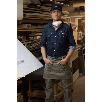 画像17: ダック地 2WAYエプロン [LCK79012] Lee-リー