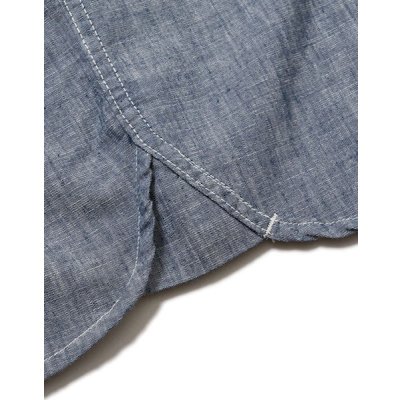 画像5: メンズ 半袖シャンブレーシャツ [LCS46005] Lee-リー