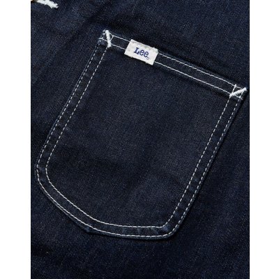 ビスネーム付き左胸ポケット