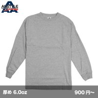 6.0oz長袖Tシャツ(リブ有)   [1304] ALSTYLE-アルスタイル