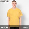 画像1: ガーメントダイ ポケットTシャツ [6030] comfort colors-コンフォートカラーズ (1)
