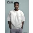 画像2: 6.6oz オーバーサイズ コンフォートTシャツ [DF1103] D-FACTORY-ディーファクトリー (2)