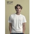 画像2: 6.6oz オープンエンド コンフォートポケットTシャツ [DF1107] D-FACTORY-ディーファクトリー (2)