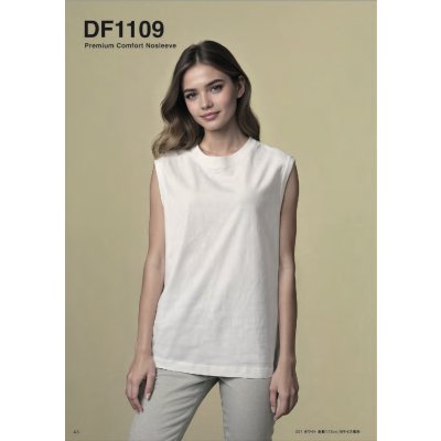 画像3: 6.6oz プレミアムコンフォートノースリーブ [DF1109] D-FACTORY-ディーファクトリー