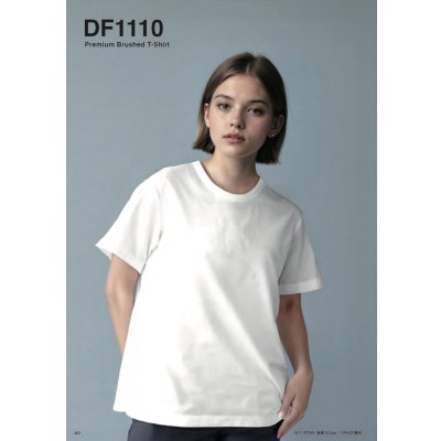画像3: 8.8oz プレミアムブラッシュドTシャツ [DF1110] D-FACTORY-ディーファクトリー
