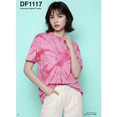 画像3: 6.6oz プレミアムスパイラルTシャツ [DF1117] D-FACTORY-ディーファクトリー
