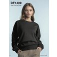 画像2: 8.8oz ハイパークルーネックスウェット [DF1409] D-FACTORY-ディーファクトリー (2)