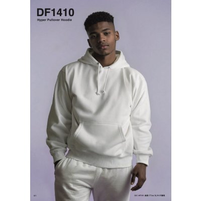 画像2: 8.8oz ハイパープルオーバーパーカ [DF1410] D-FACTORY-ディーファクトリー