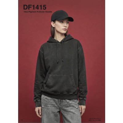 画像2: 10.0oz ピグメントプルパーカ [DF1415] D-FACTORY-ディーファクトリー