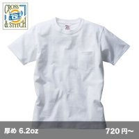 オープンエンド ポケットTシャツ [OE1117] CROSS＆STITCH-クロスアンドスティッチ