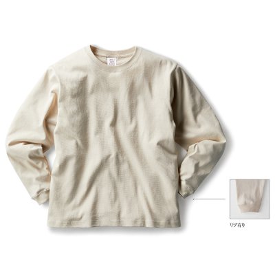 画像4: 6.2oz オープンエンド長袖Tシャツ（リブ有） [RL1216] CROSS＆STITCH-クロスアンドスティッチ