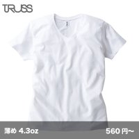 スリムフィットVネックTシャツ [SFV-113] TRUSS-トラス