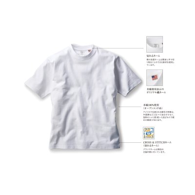 画像4: 8.1oz USAコットンTシャツ [UCS-950] CROSS&STITCH-クロスアンドスティッチ