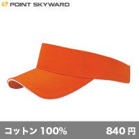 サンドイッチトリムバイザー [SV] POINT SKYWARD-ポイント スカイワード