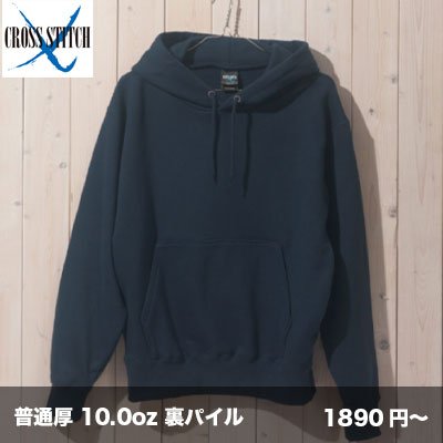 画像1: 10.0oz プルオーバーパーカ [CS2250] CROSS STITCH-クロススティッチ