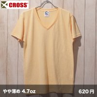 トライブレンドVネックTシャツ [CR1106] CROSS-クロス