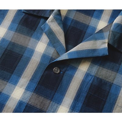 画像4: コットンチェック オープンカラー ショートスリーブシャツ [1693] United Athle-ユナイテッドアスレ