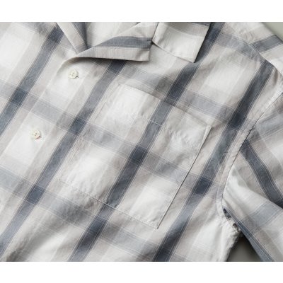 画像5: コットンチェック オープンカラー ショートスリーブシャツ [1693] United Athle-ユナイテッドアスレ