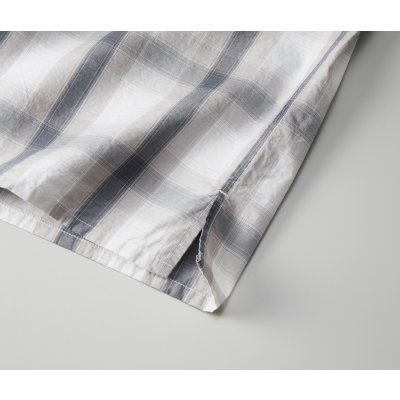 画像9: コットンチェック オープンカラー ショートスリーブシャツ [1693] United Athle-ユナイテッドアスレ