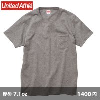 オーセンティック スーパーヘビー ポケットTシャツ [4253] unitedathle-ユナイテッドアスレ