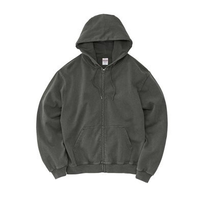 画像11: 8.8oz オープンエンド フェードウォッシュ ジップパーカ [5265] United Athle-ユナイテッドアスレ