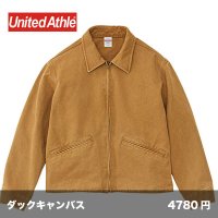 ダックキャンバス フェードウォッシュ ワークジャケット  [7424] United Athle-ユナイテッドアスレ
