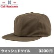 画像1: 6パネル アンストラクチャード ウォッシュドツイルキャップ [WT92] Cali Headwear-カリ ヘッドウェア (1)