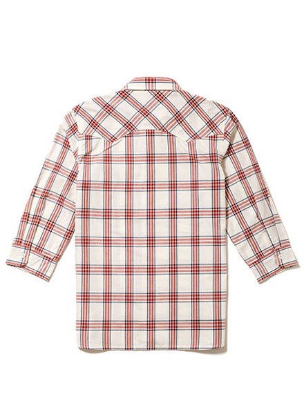 画像2: メンズ 七分丈ウエスタンシャツ [LCS46007] Lee-リー (2)