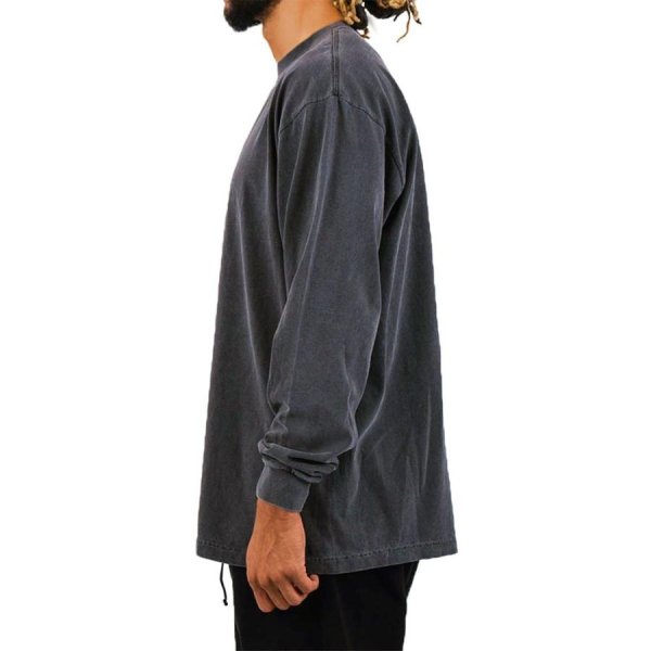 画像2: 7.5oz マックスヘビーウェイト ガーメントダイ長袖Tシャツ [DYE_LS] Shaka Wear-シャカウェア (2)