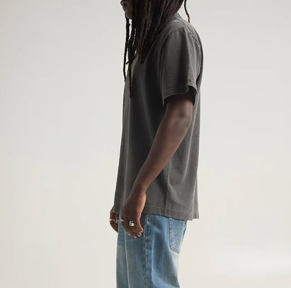 画像2: 7.5oz マックスヘビーウェイト ガーメントダイTシャツ [DYE_SS] Shaka Wear-シャカウェア (2)