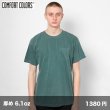 画像1: 6.1oz ガーメントダイ ポケットTシャツ [6030] COMFORT COLORS-コンフォートカラーズ (1)