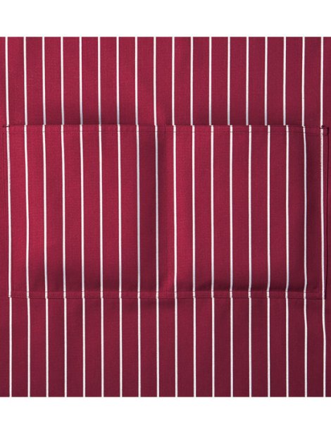 画像4: バッククロス 胸当てエプロン(ストライプ) [FK7161] FACEMIX-フェイスミックス (4)