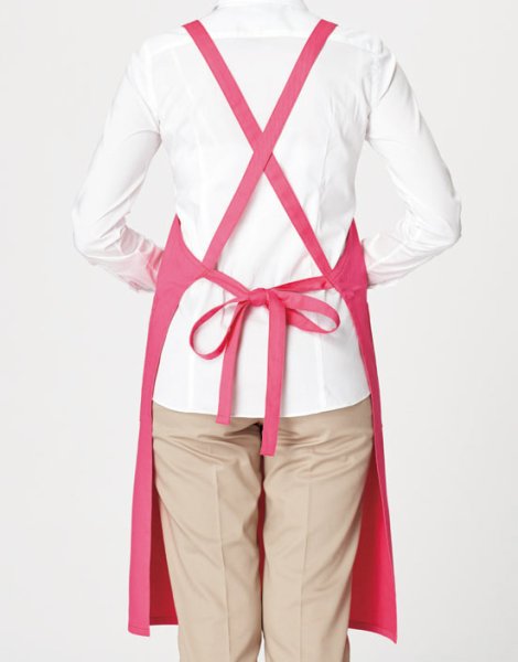 画像2: バリュー胸当てエプロン [FK7168] FACEMIX-フェイスミックス (2)