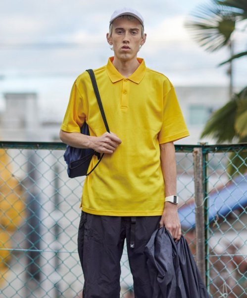 画像2: アクティブポロシャツ [ATP-261] BEES BEAM-ビーズビーム (2)