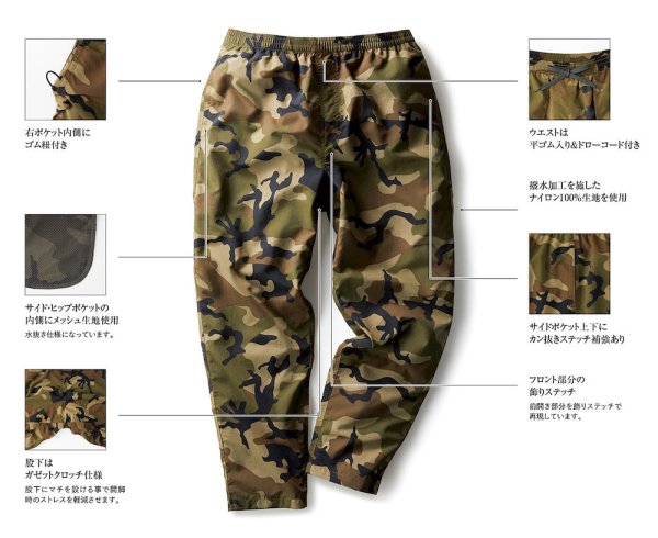 画像2: バーサタイル ナイロンパンツ [NLV-512] TRUSS-トラス (2)