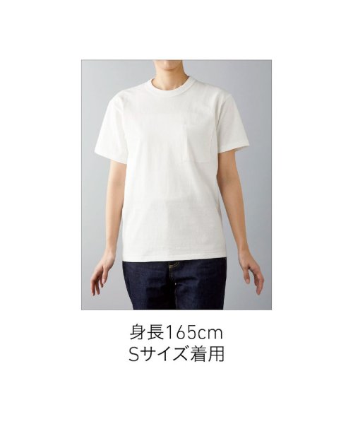 画像5: 6.2oz オープンエンド バインダーネック ポケットTシャツ [OE1119] CROSS＆STITCH-クロスアンドスティッチ (5)