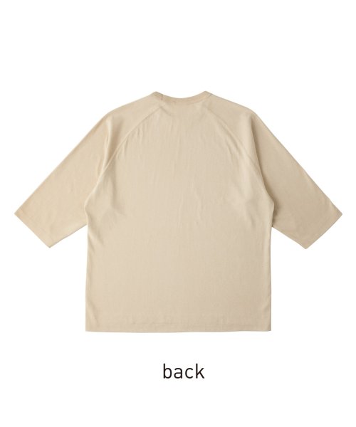 画像8: 6.2oz オープンエンド リラックスフィット ラグランTシャツ [OE1250] CROSS＆STITCH-クロスアンドスティッチ (8)