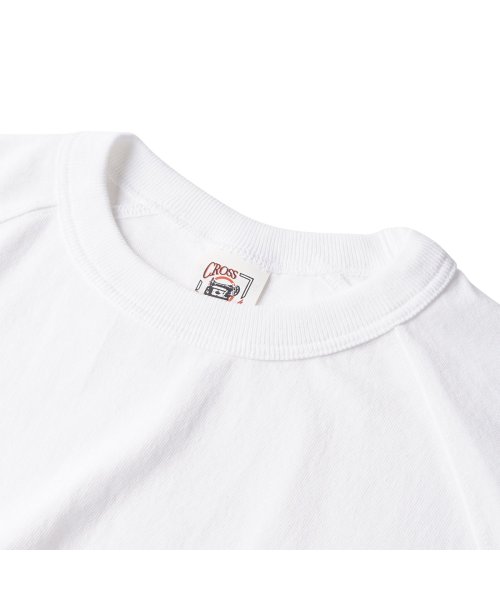 画像4: 6.2oz オープンエンド リラックスフィット ラグランTシャツ [OE1250] CROSS＆STITCH-クロスアンドスティッチ (4)