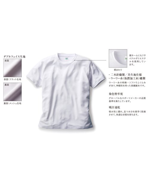 画像3: リサイクルポリエステルTシャツ [RPT-925] TRUSS-トラス (3)