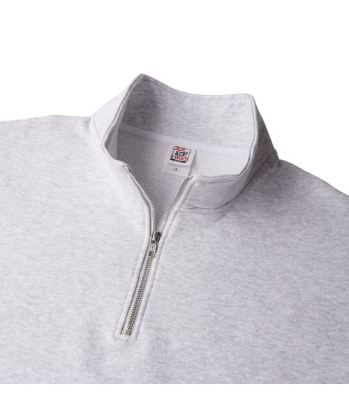 画像3: 10.0oz レギュラーウェイト ハーフジップスウェット [SH2253] CROSS＆STITCH-クロスアンドスティッチ (3)