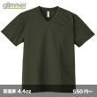 画像1: ドライVネックTシャツ [00337] glimmer-グリマー (1)