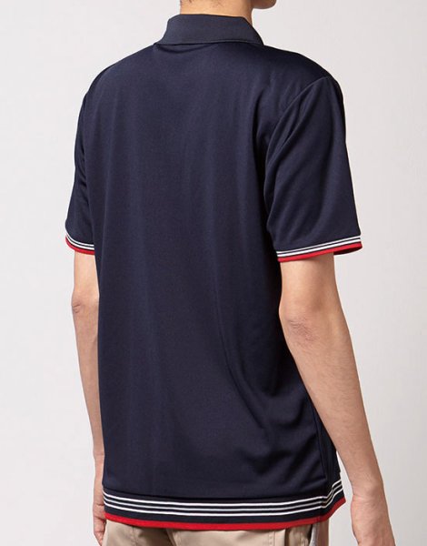 画像7: 裾ラインリブ ドライポロシャツ(ポリジン加工) [MS3122] LIFEMAX-ライフマックス (7)