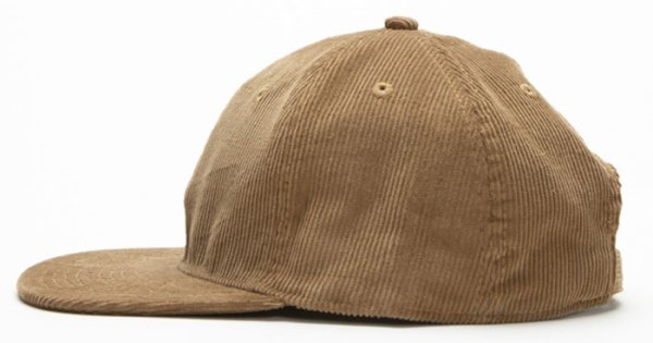 画像3: フラットバイザー コーデュロイ ローキャップ [1468] newhattan-ニューハッタン (3)