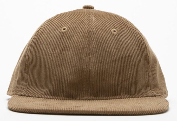 画像2: フラットバイザー コーデュロイ ローキャップ [1468] newhattan-ニューハッタン (2)
