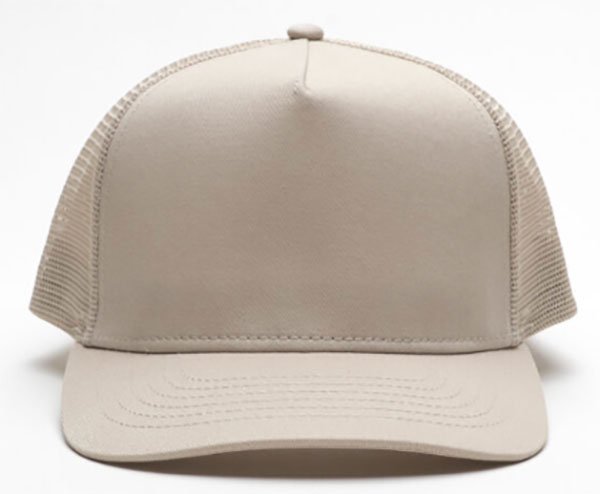画像2: 5パネル ツイルメッシュキャップ [1771] newhattan-ニューハッタン (2)