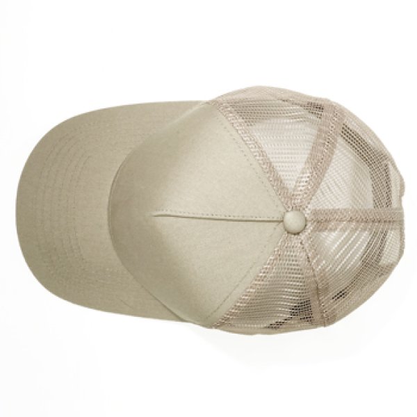 画像5: 5パネル コットンメッシュキャップ [1757] newhattan-ニューハッタン (5)