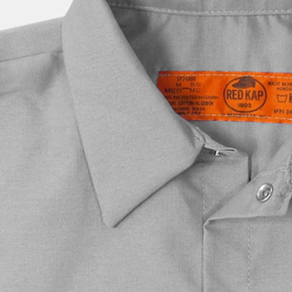 画像4: インダストリアル S/S ワークシャツ [SP24] RED KAP-レッドキャップ (4)