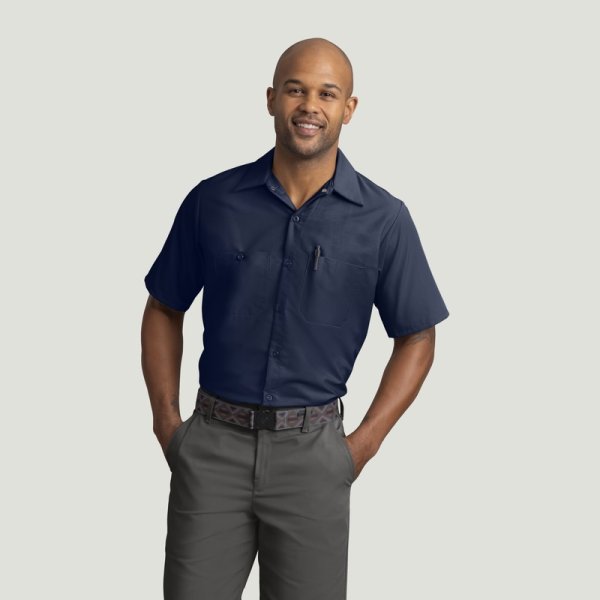 画像10: インダストリアル S/S ワークシャツ [SP24] RED KAP-レッドキャップ (10)