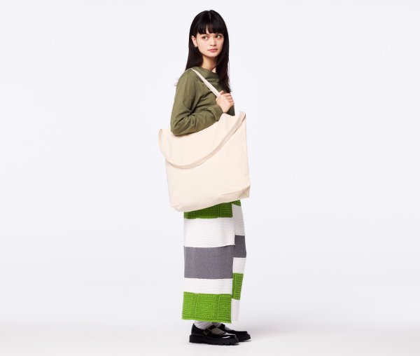 画像2: ヘビーキャンバス 2WAY トートバッグ [1464] United Athle-ユナイテッドアスレ (2)